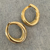 Heather Hoop Studs