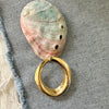 Heather Hoop Studs