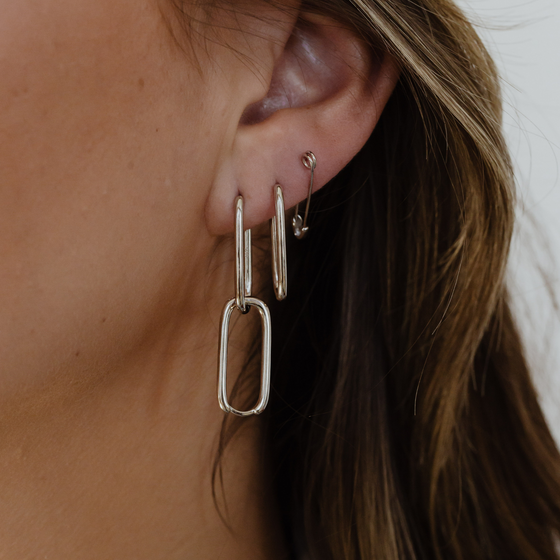 Safety Pin Earrings