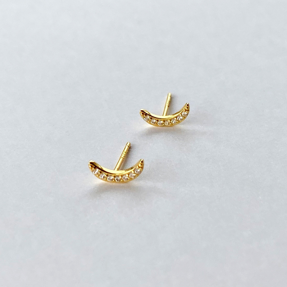 Crescent Studs