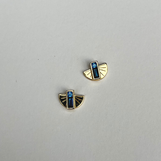 Iris Studs + Sola Plates